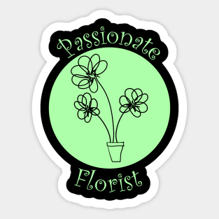 Florist florist flowers Sticker
